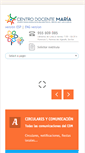 Mobile Screenshot of centrodocentemaria.com